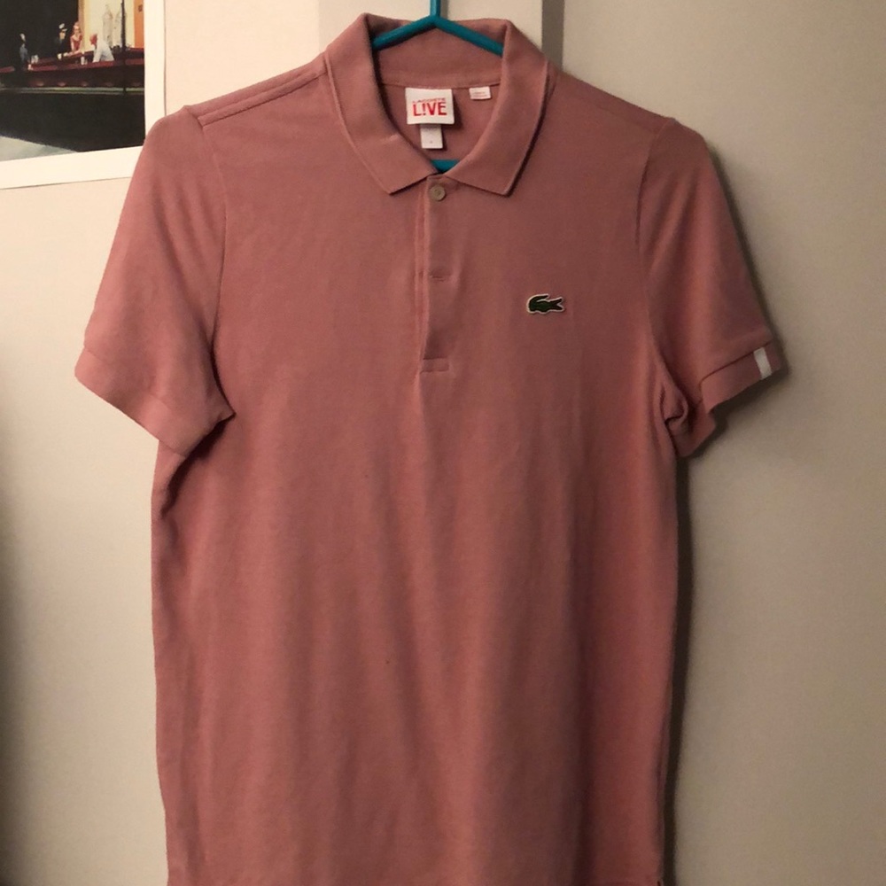 Lacoste LIVE! Pink Polo